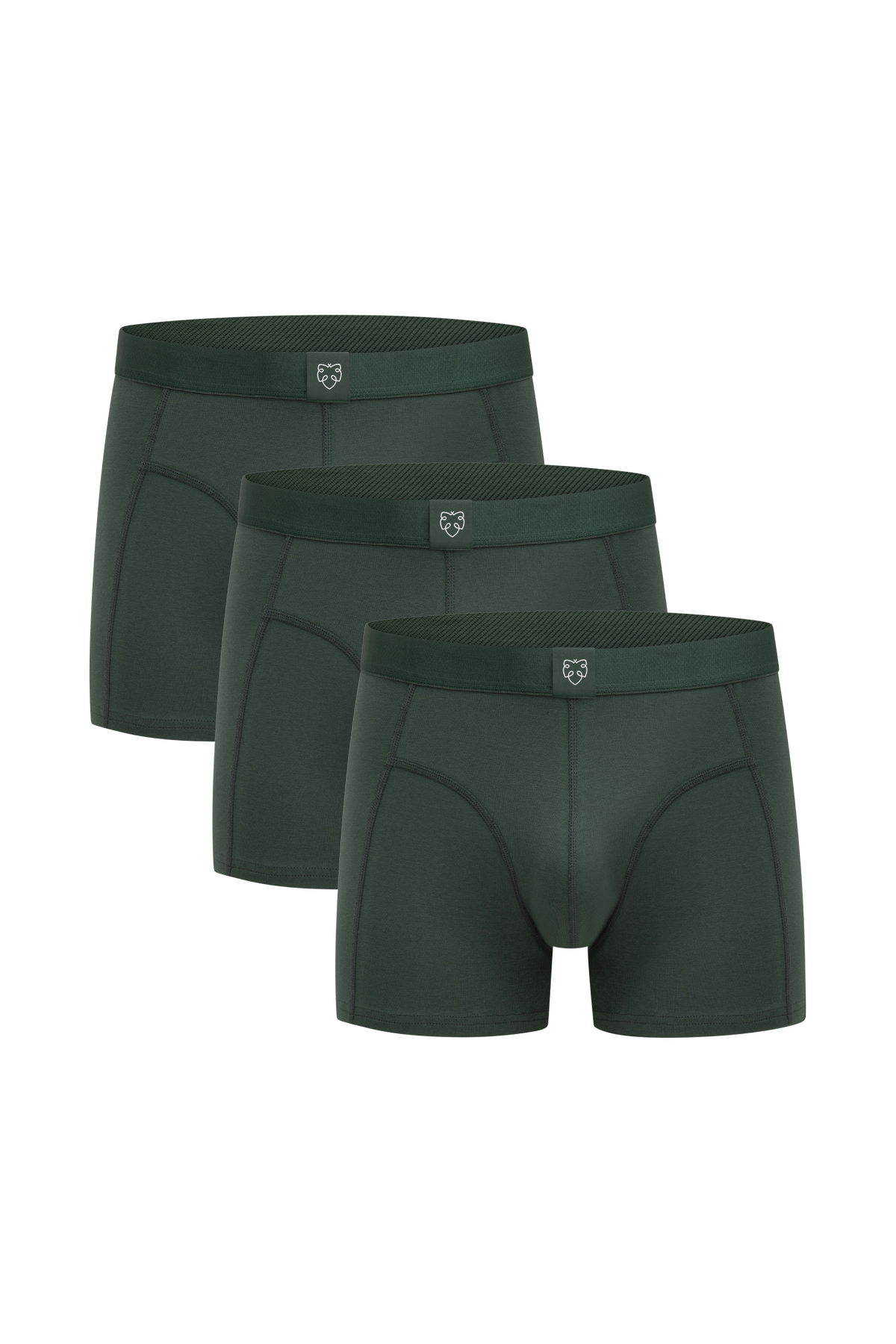 ACE Boxer shorts 3P Green Leaf