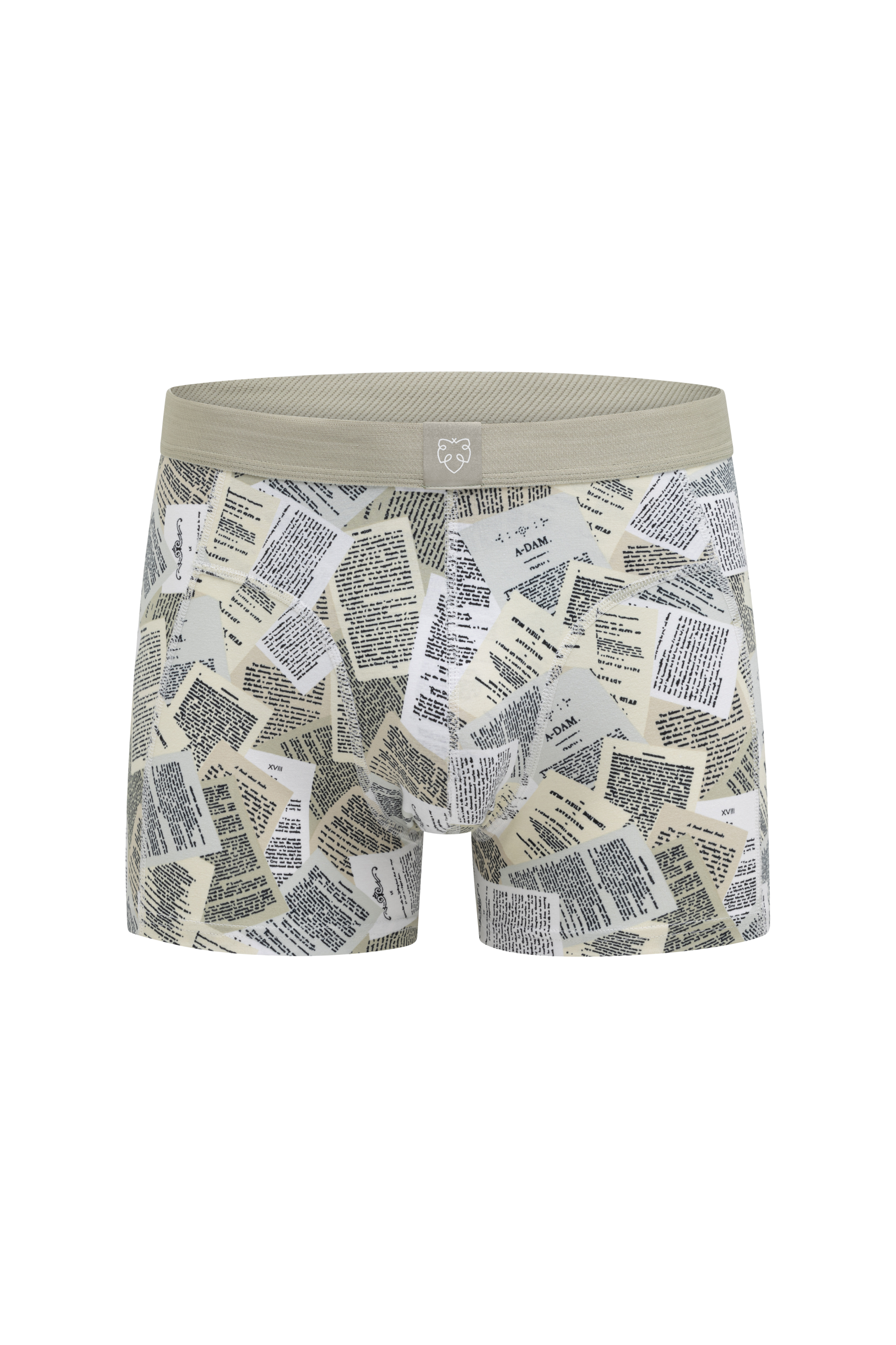 Men ACE Boxer shorts Agate Gray Book Pages