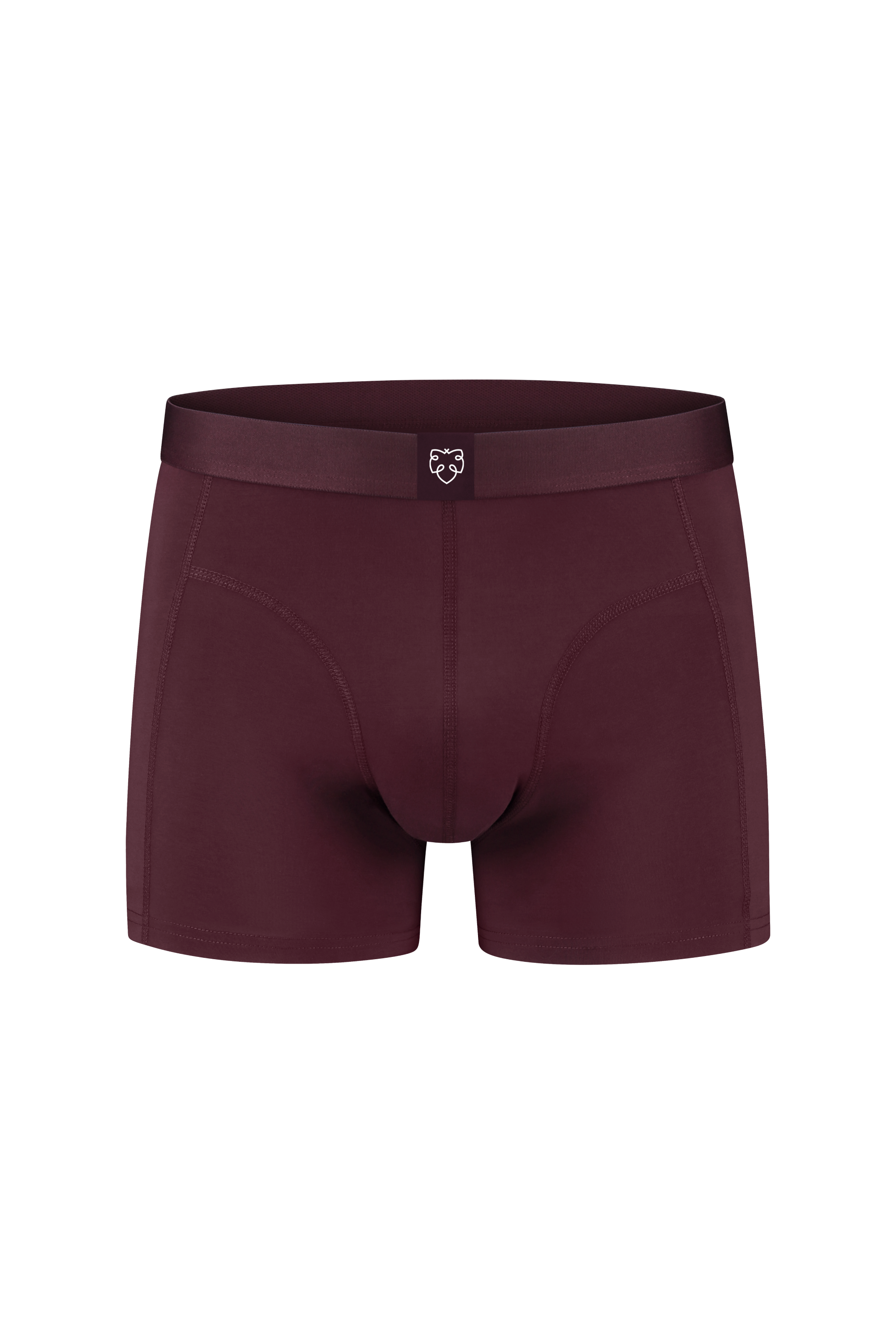 ACE Boxer shorts 2P Burgundy Percolator_Solid