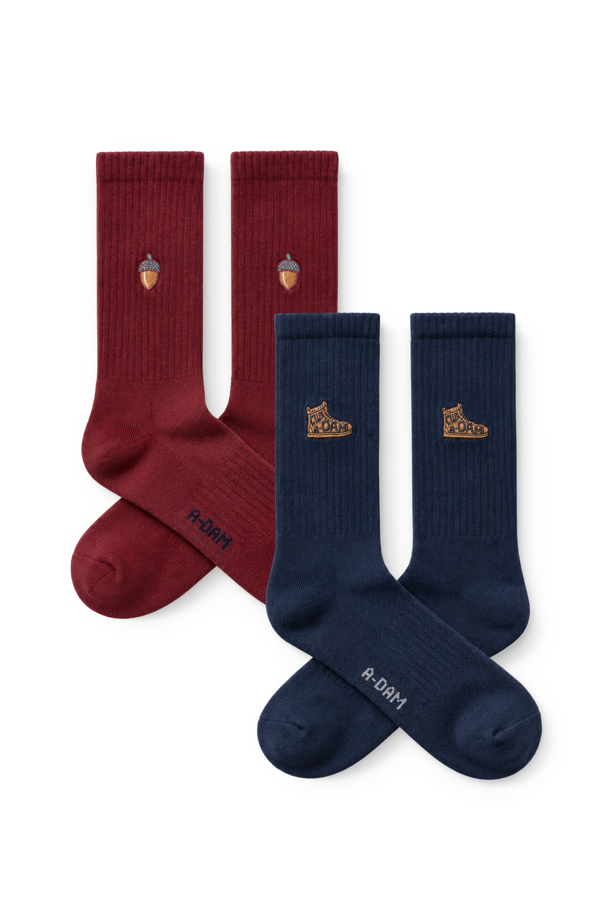 Chaussettes CHAMP Crew 2P Acorn_Boot