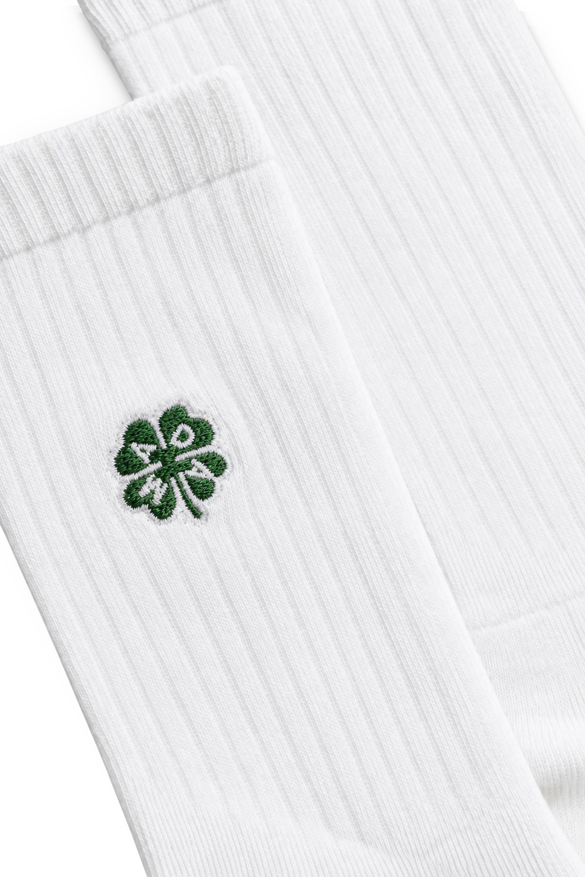CHAMP Crew sokken 2P Wit Lucky Clover