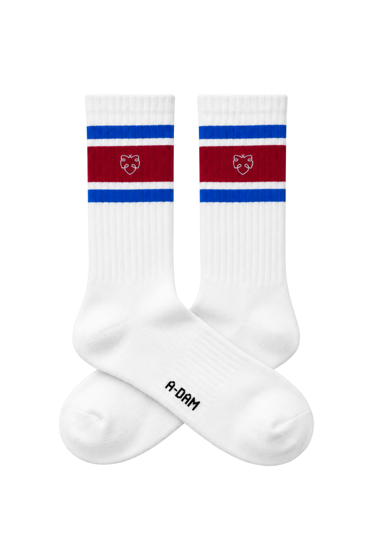 CHAMP crew socks 3P Athletic stripes Giftbox