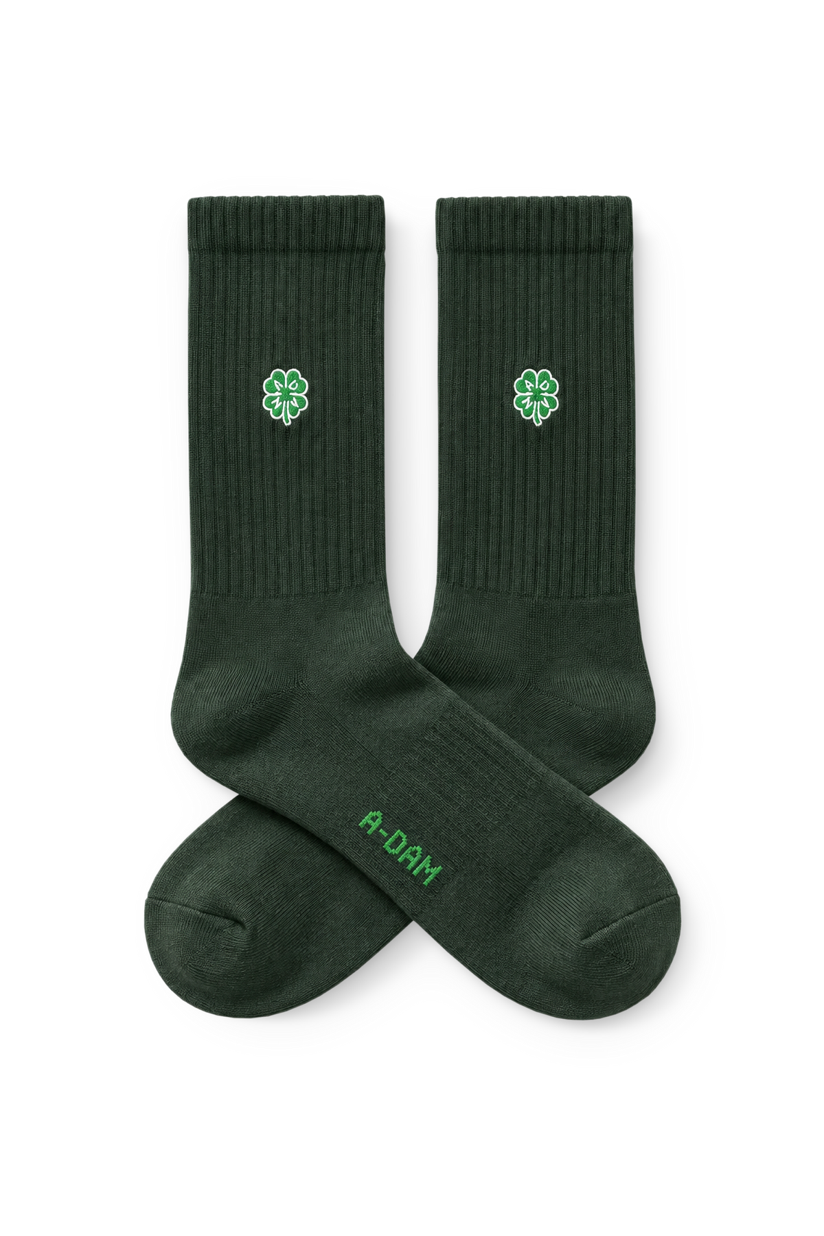 CHAMP Crew Socken Grün Lucky Clover