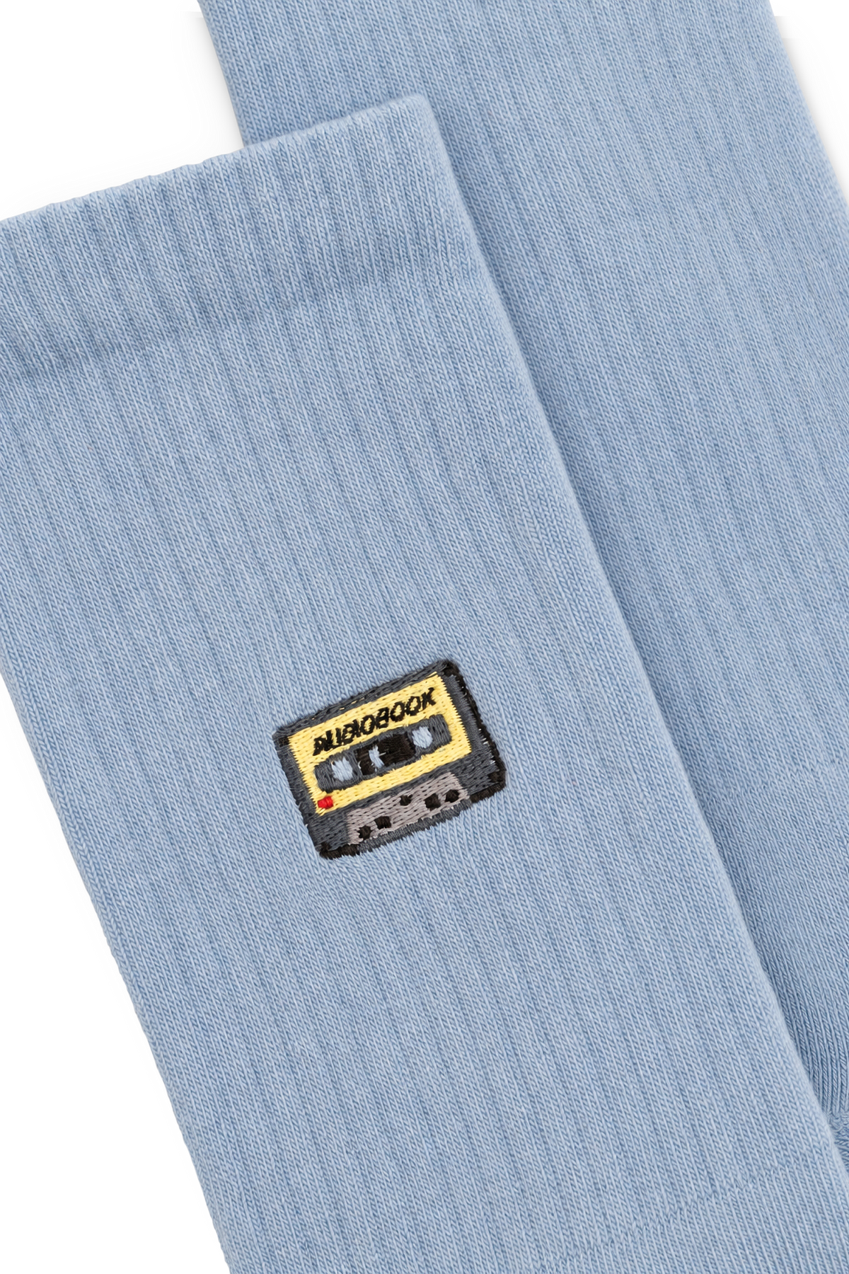 CHAMP Crew Socken Blau Walkman_Cassette Tape