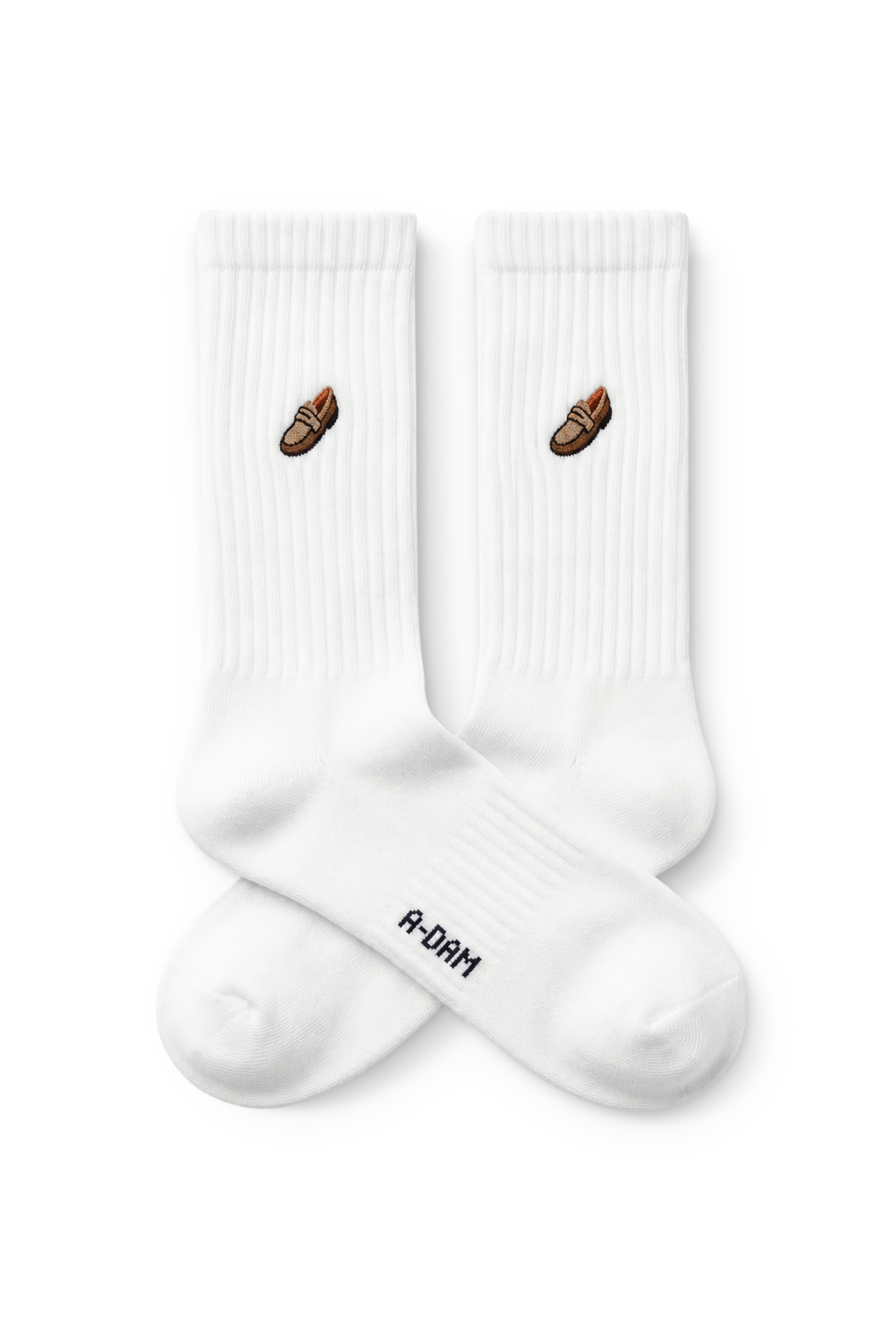 CHAMP Crew Socken Weiß Loafer