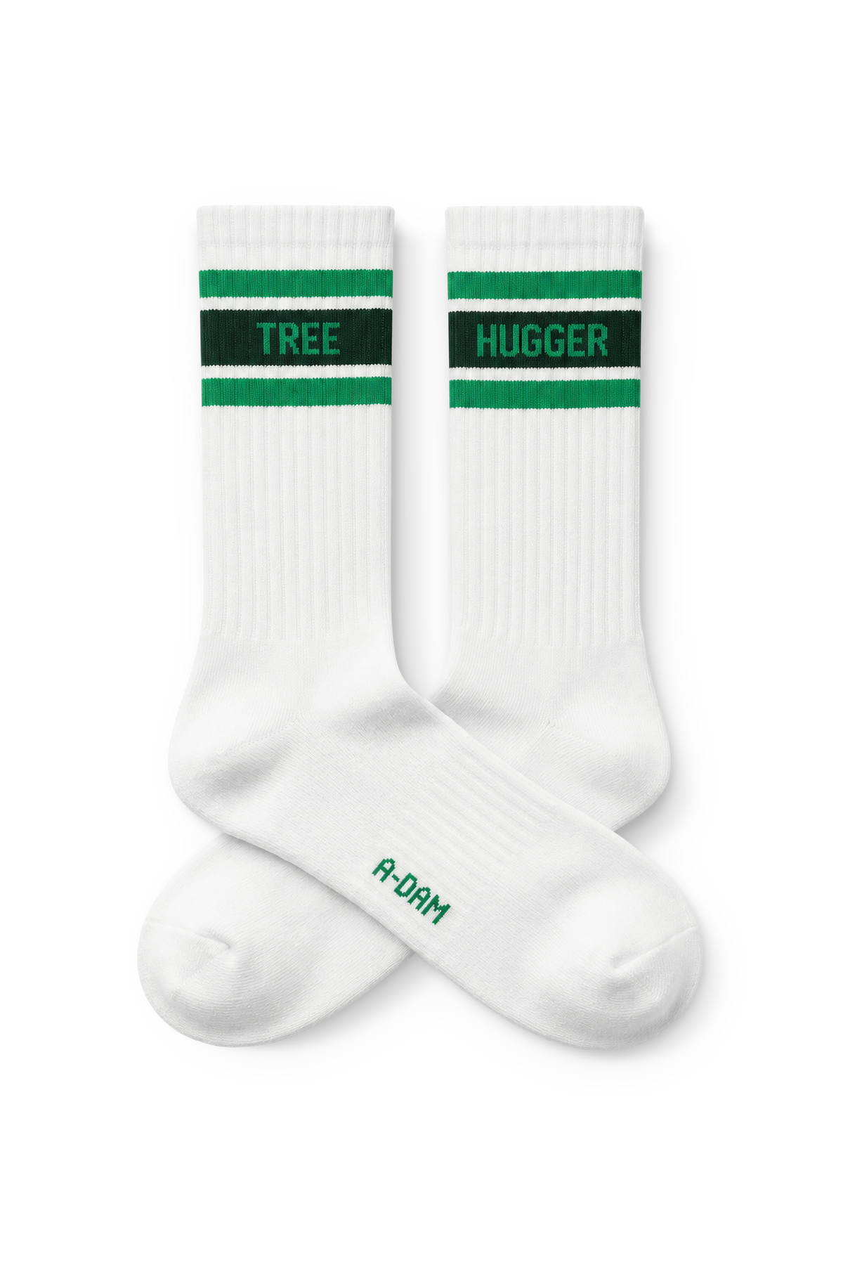 CHAMP Crew Socken Weiß Treehugger