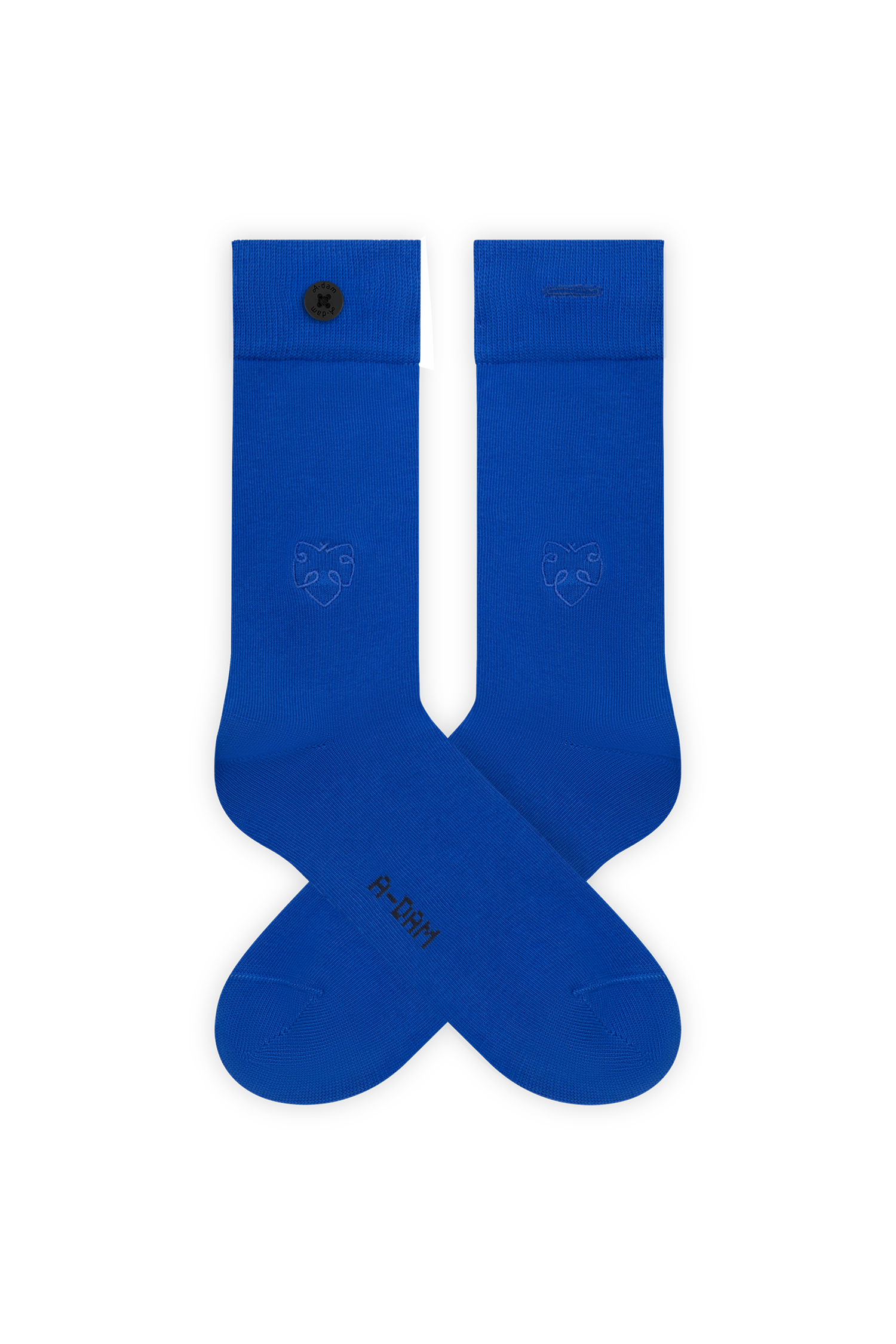 Solid Nautical Blue, Medi Blue & Dusty Blue A-dam logo 3-Pack