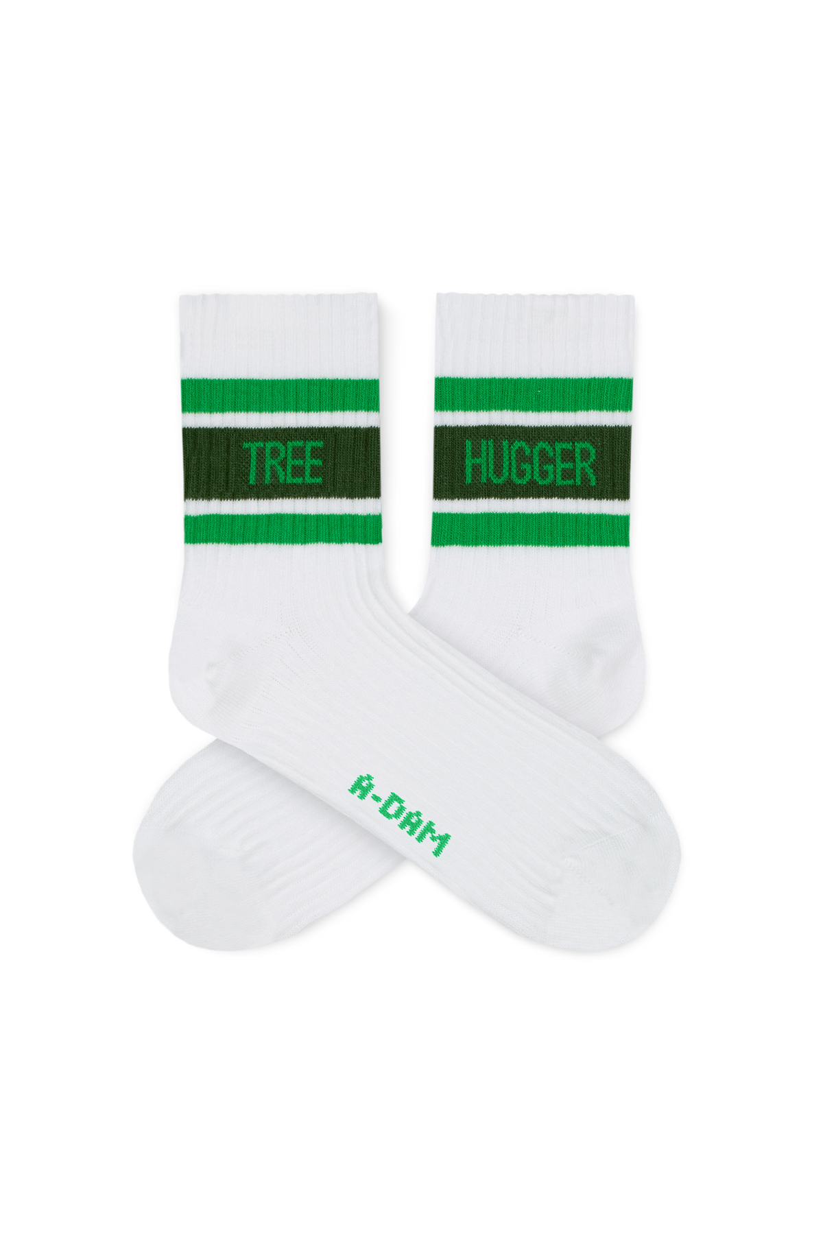 Quarter CHAMP Crew Herrensocken Treehugger White