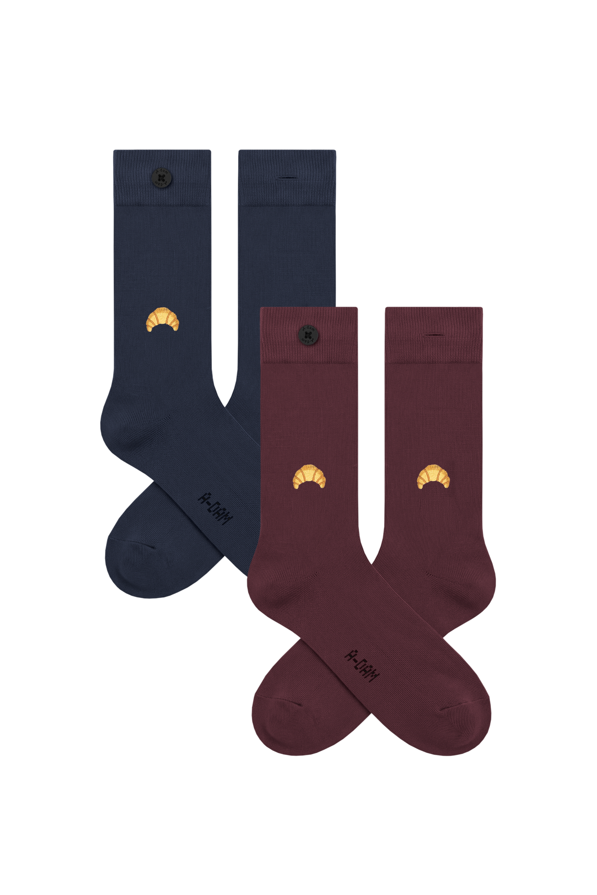 ICON Socks 2P Multi Croissant