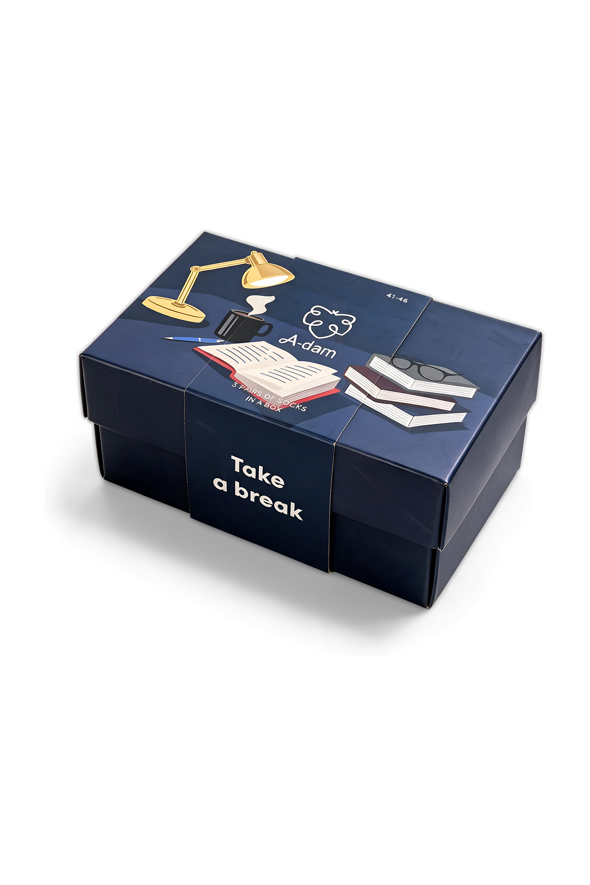 ICON Socks 3P Lamp Coffee Percolator Giftbox