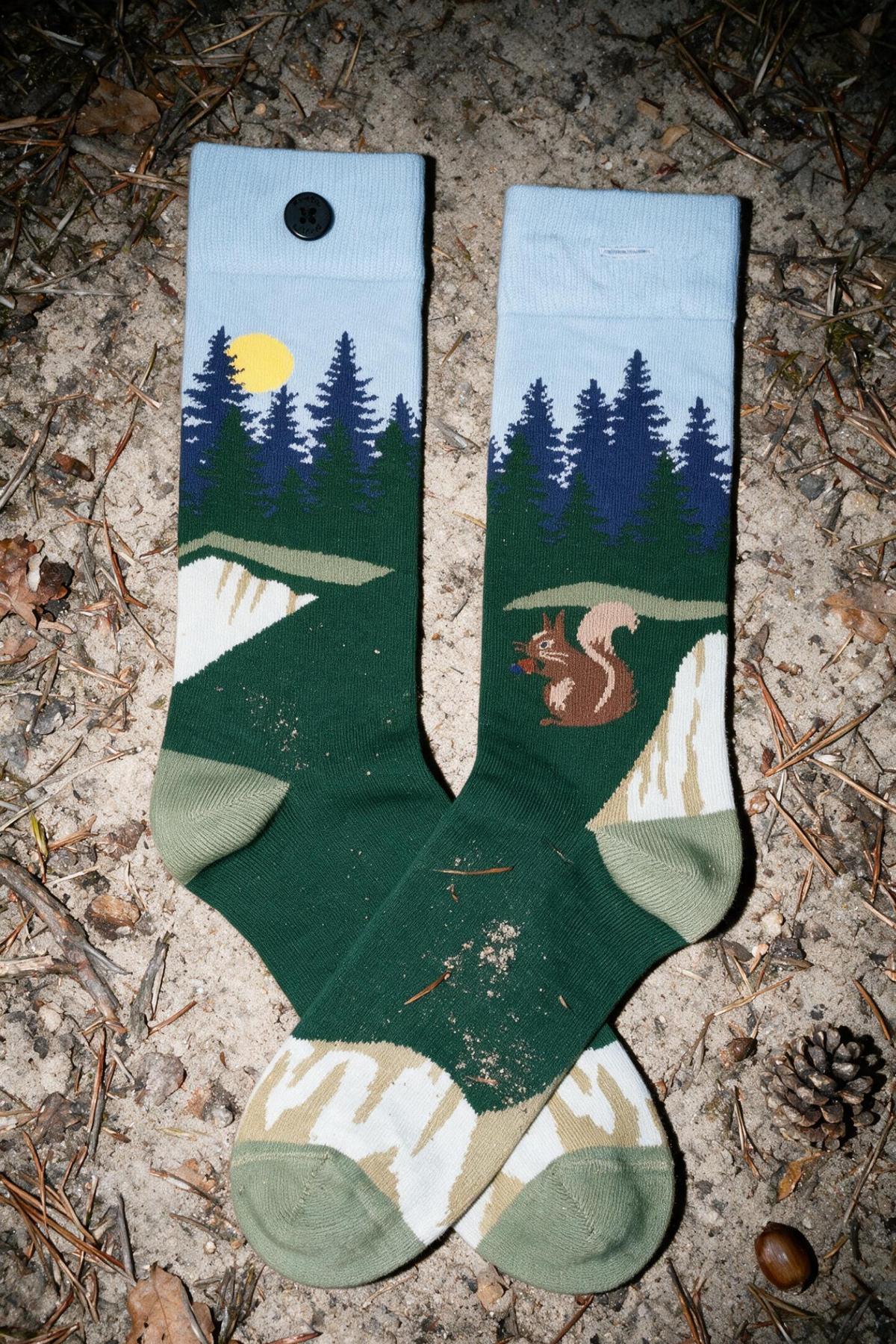 ICON Sokken Blue Squirrel