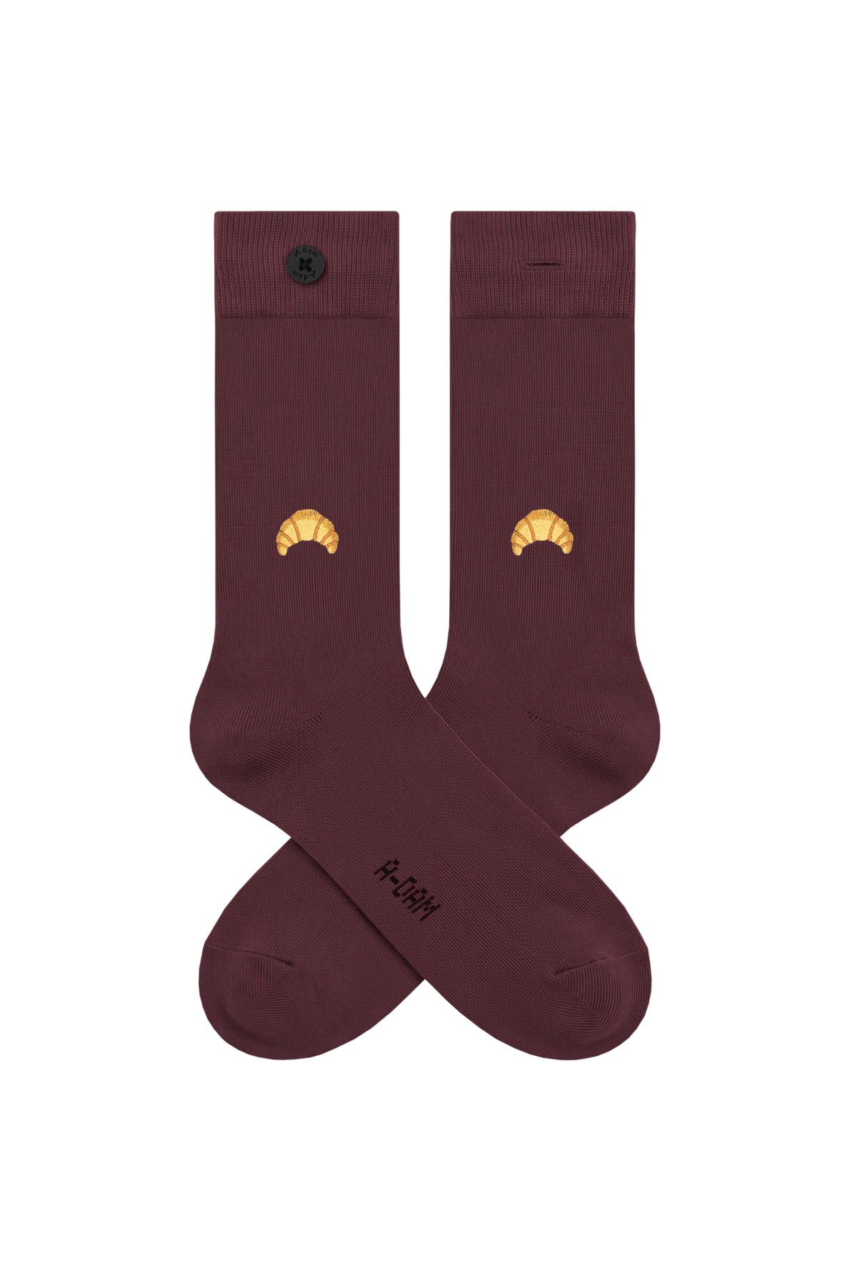 ICON Socks 3P Breakfast duo Burgundy Percolator