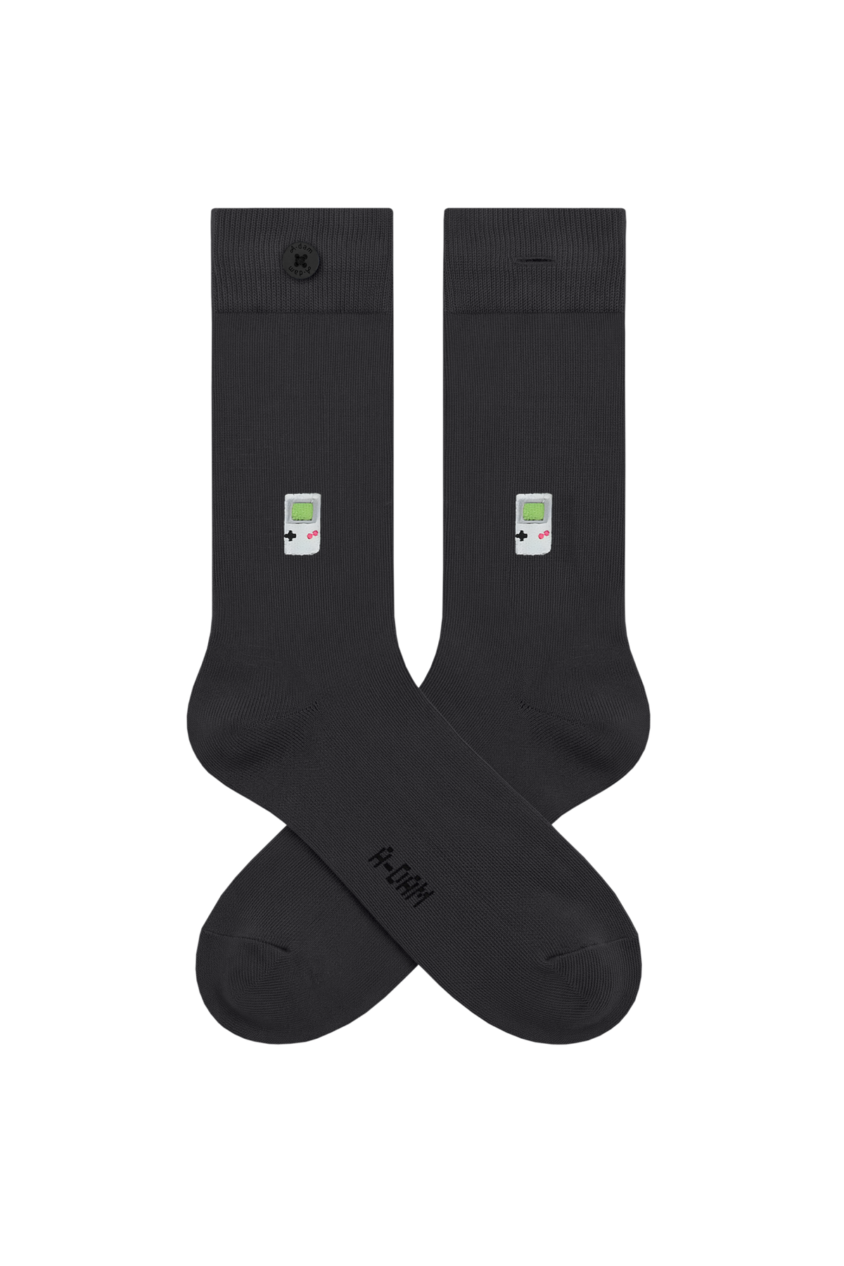 ICON Casual socks 3P Black Game 2x A-dam logo