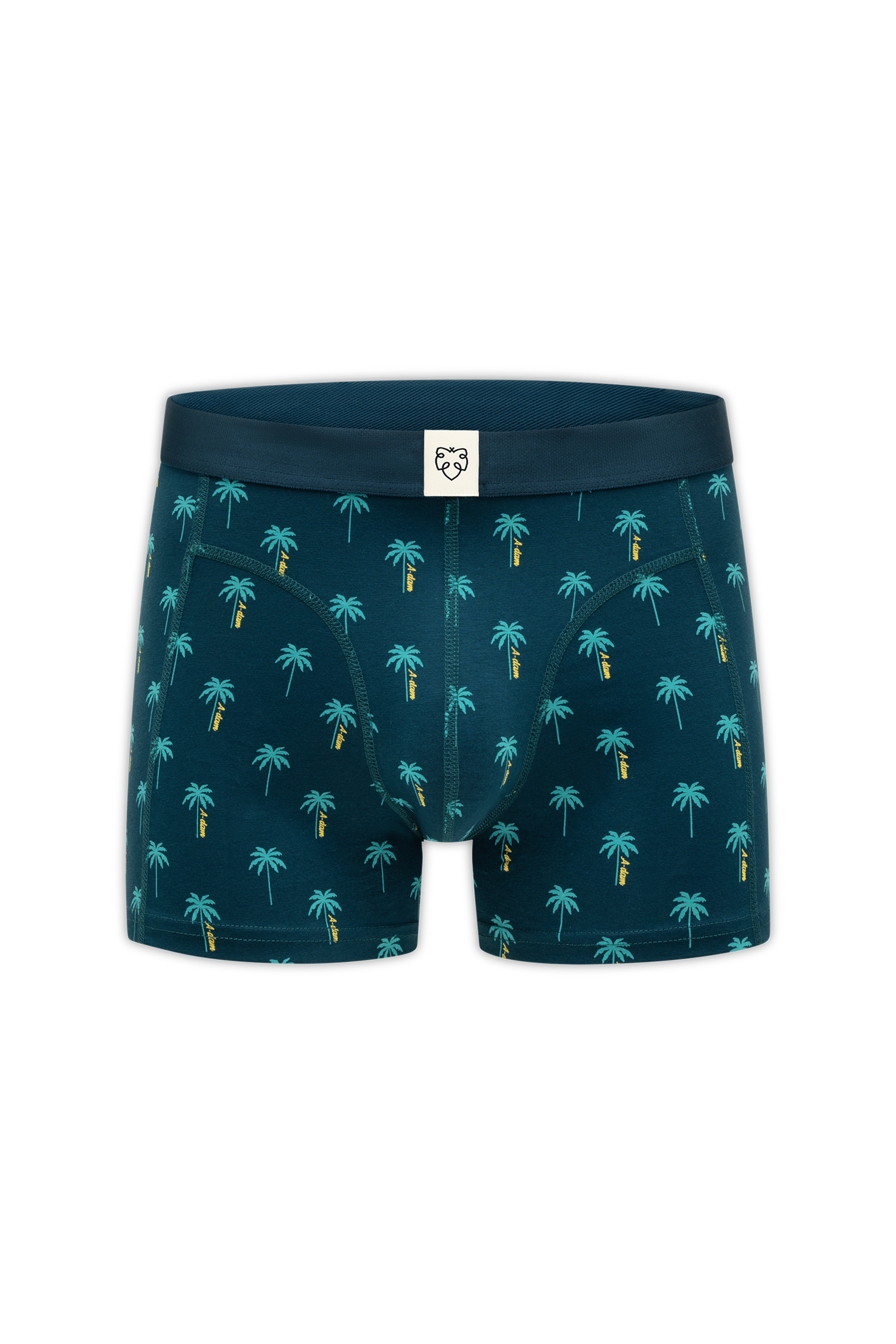 A-dam Palms & Dark Navy Solid 3-Pack