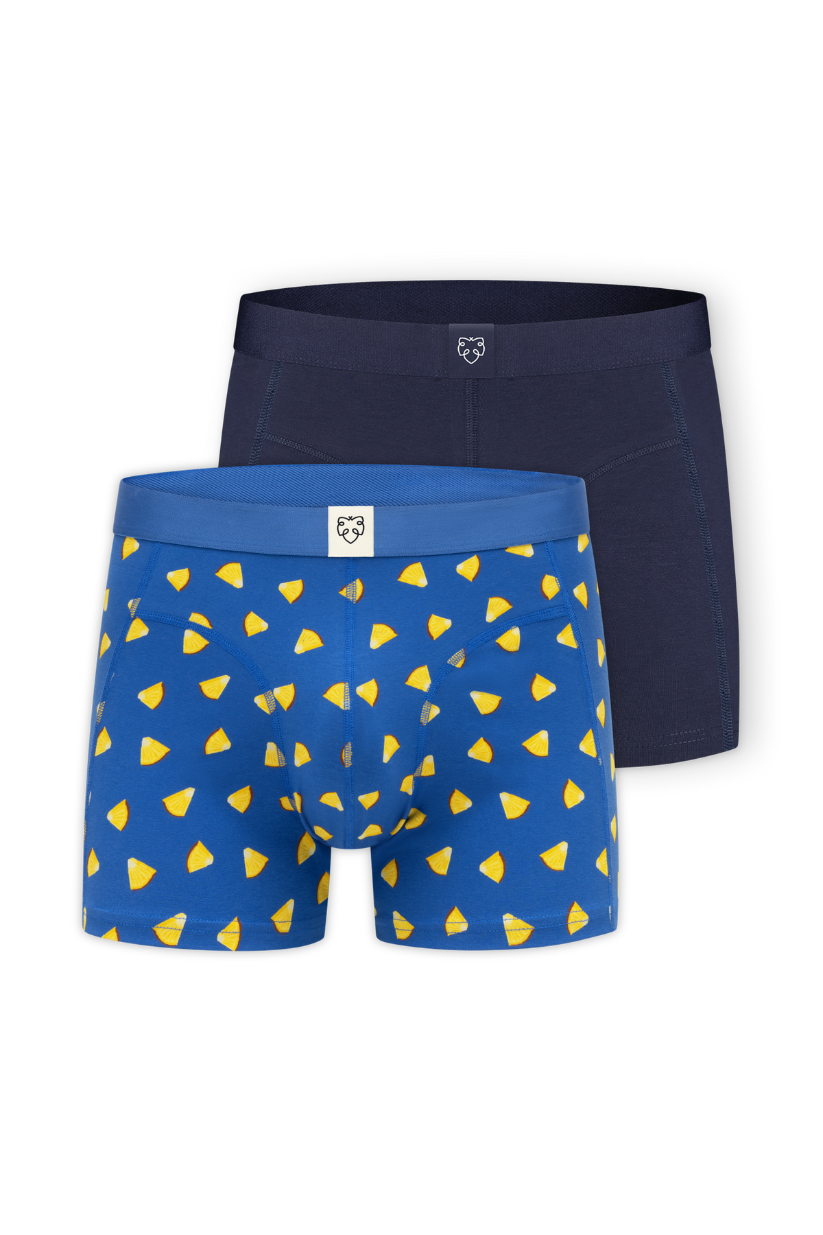 ACE Boxer short 2P Blue Pineapple juice_Dark Navy