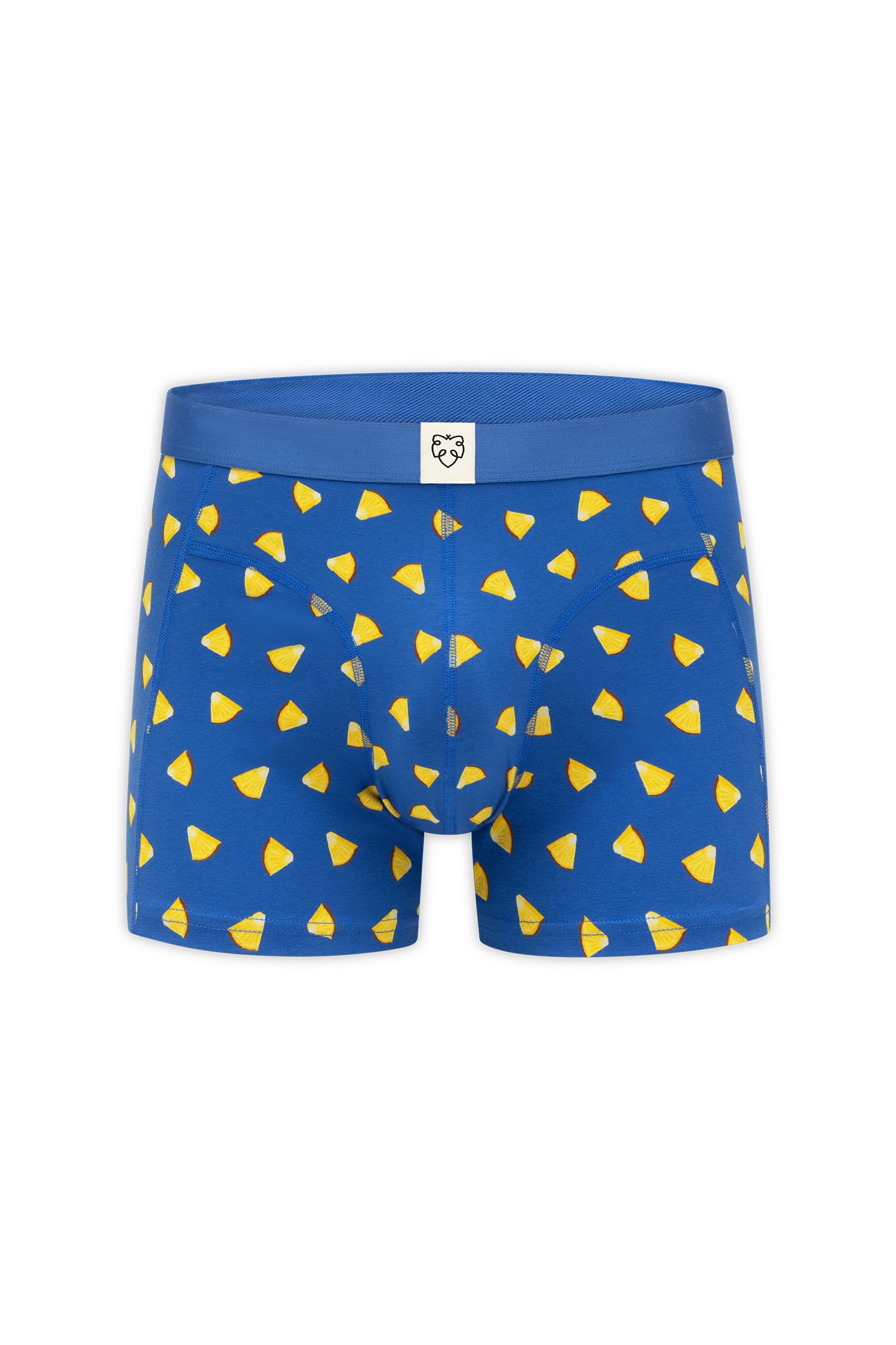 Blue Pineapple Juice & Dark Navy Solid 2-Pack