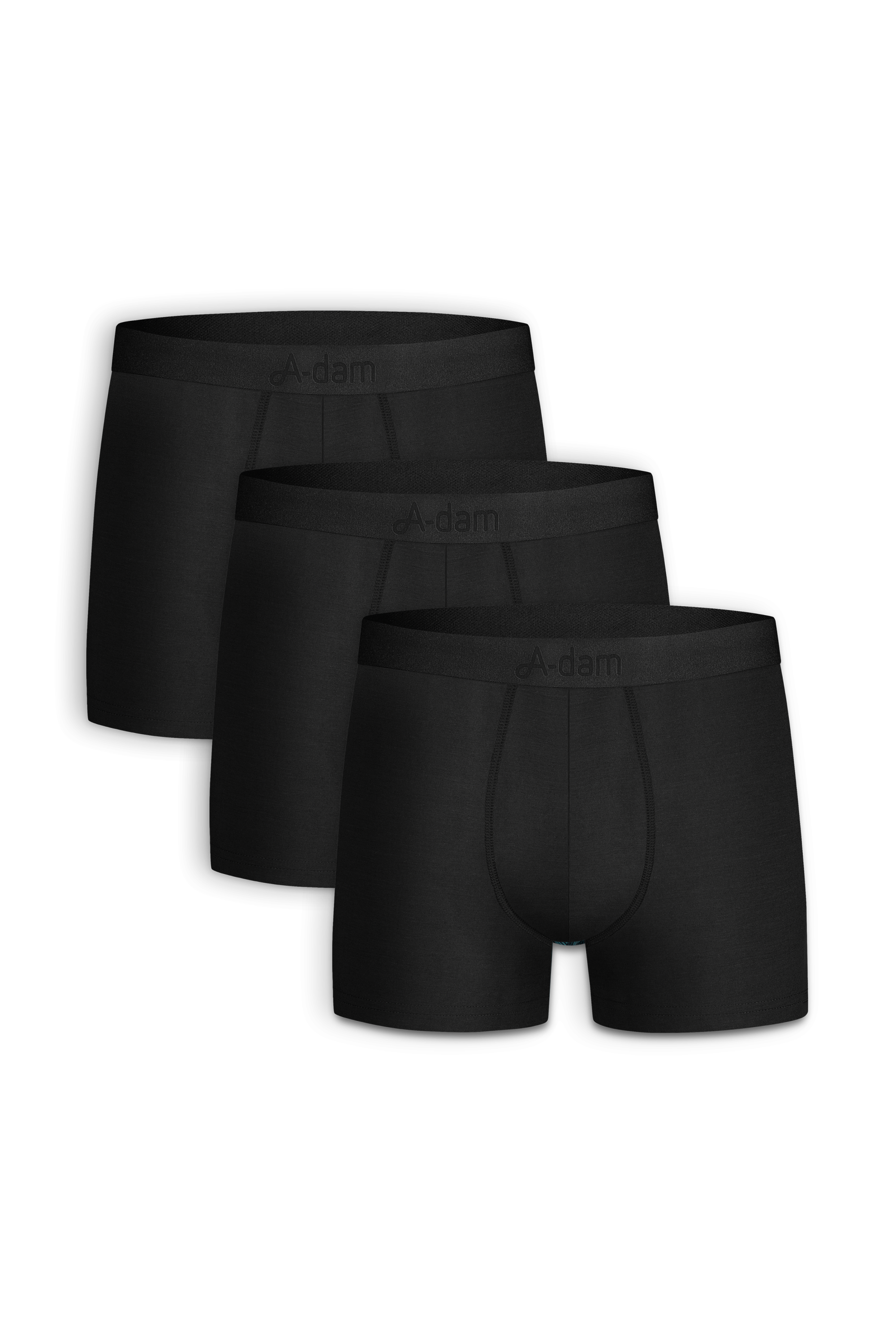 Premium Black Boxer Briefs 3P