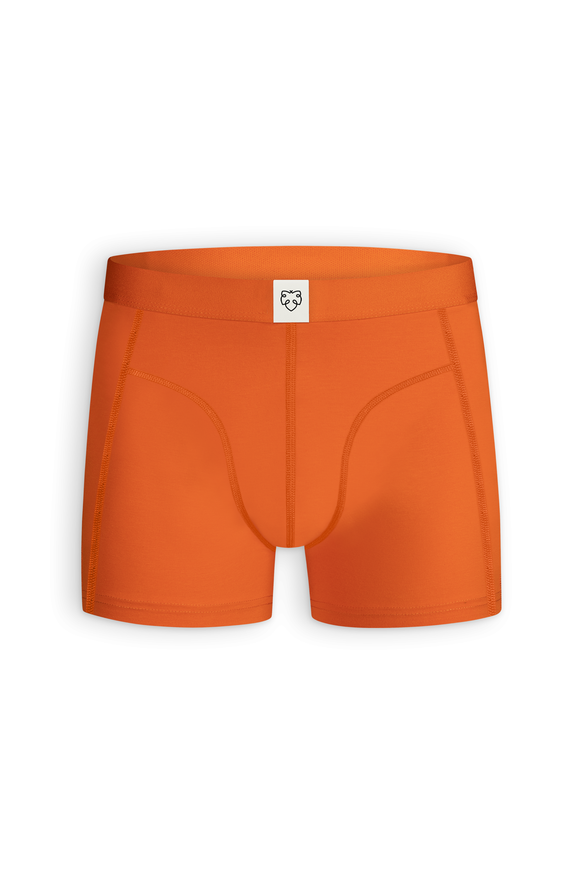 Boxer Brief Orange Solid