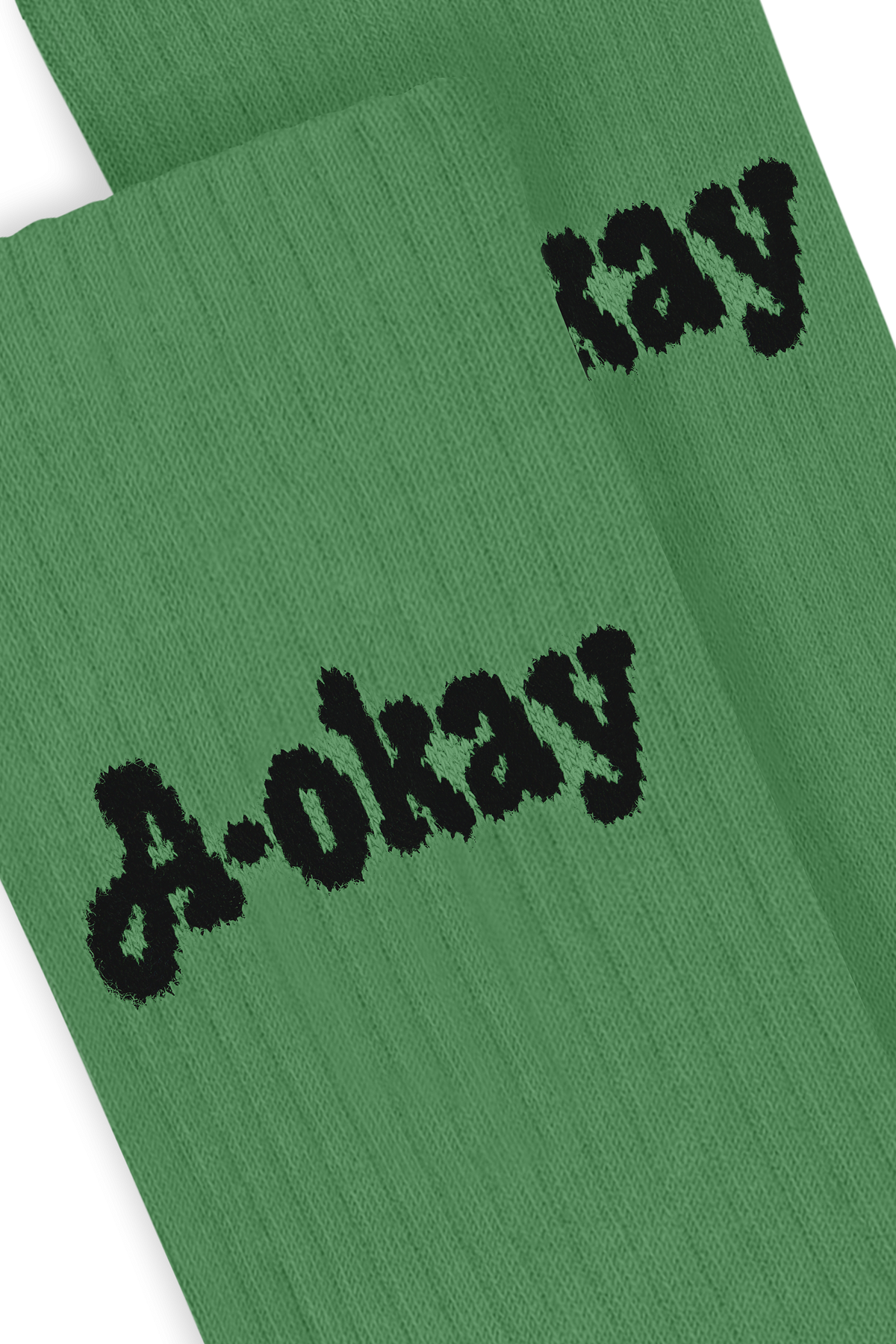 Chaussettes Quarter SAM crew Green A-Okay
