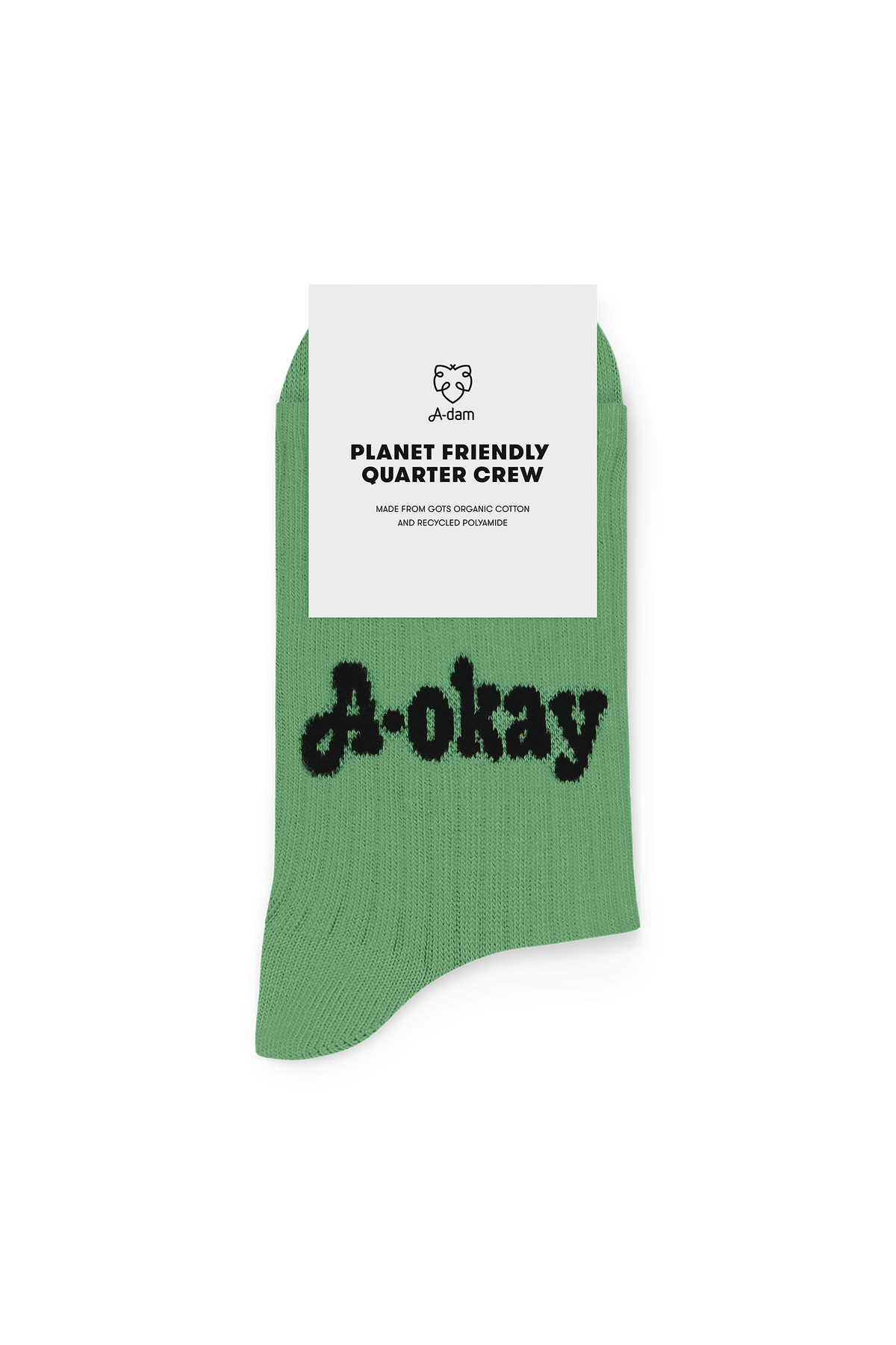 SAM Quarter crew socks Green A-Okay