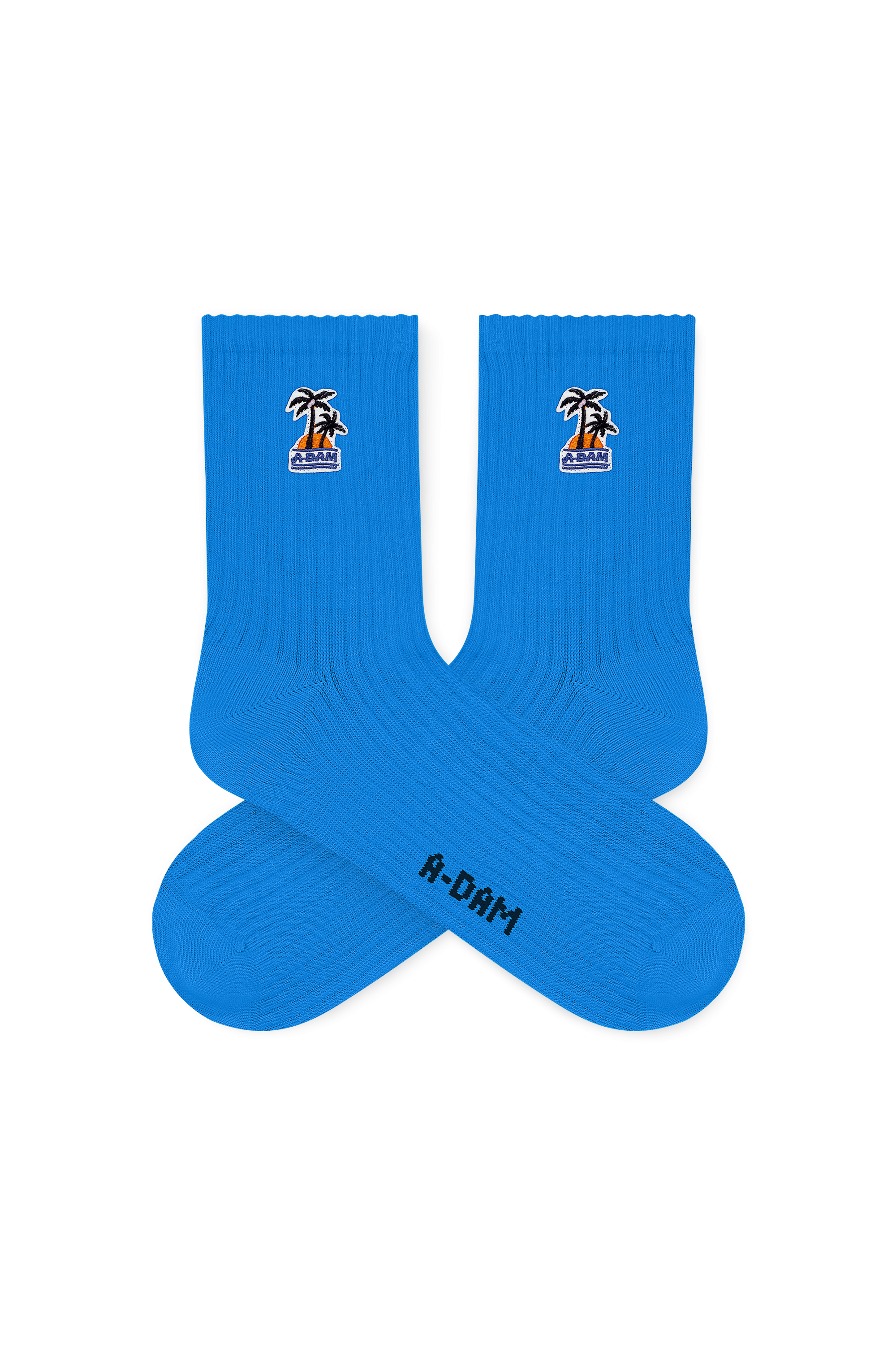 Blue Palmtree Patch