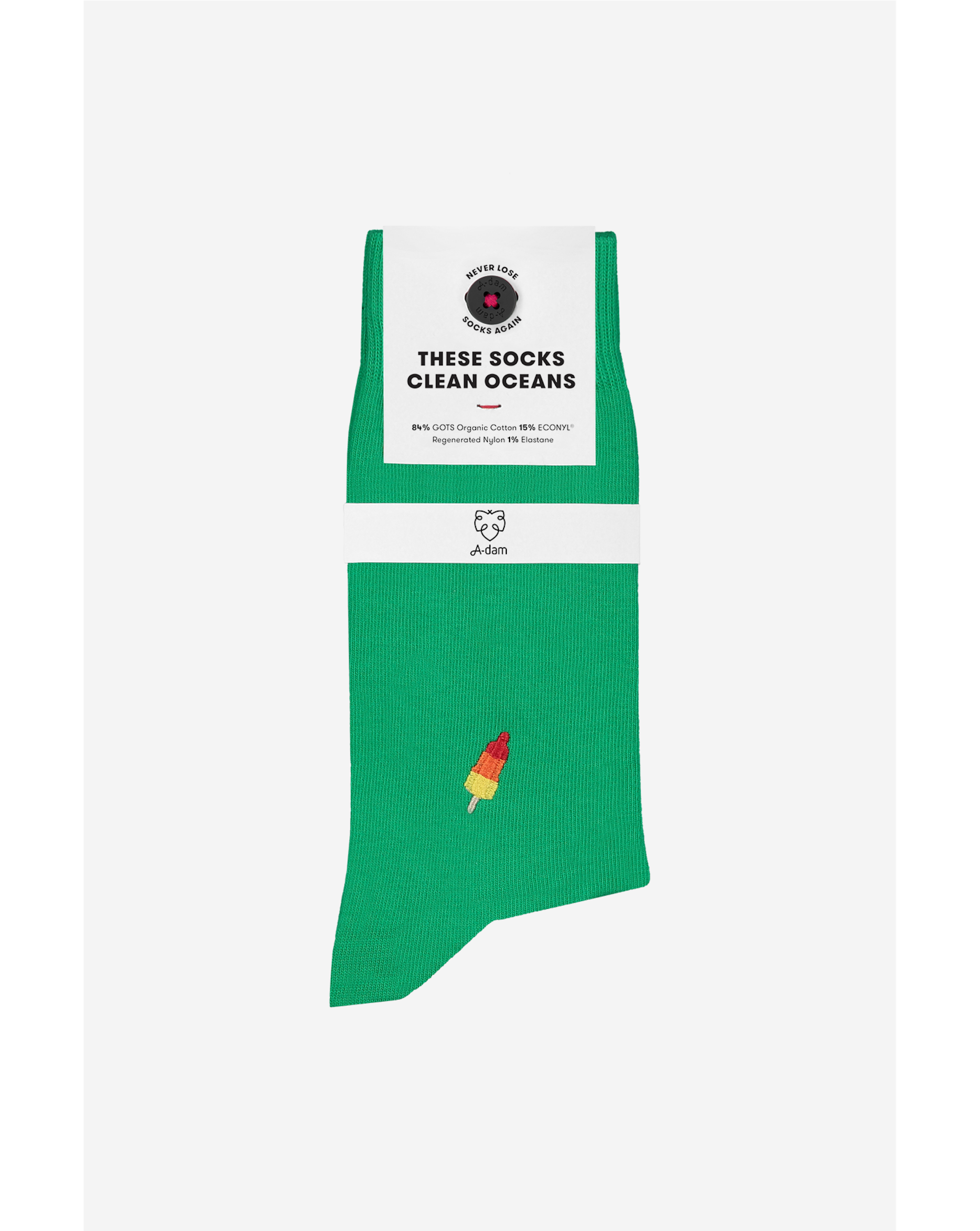 Adam leuchtend grün