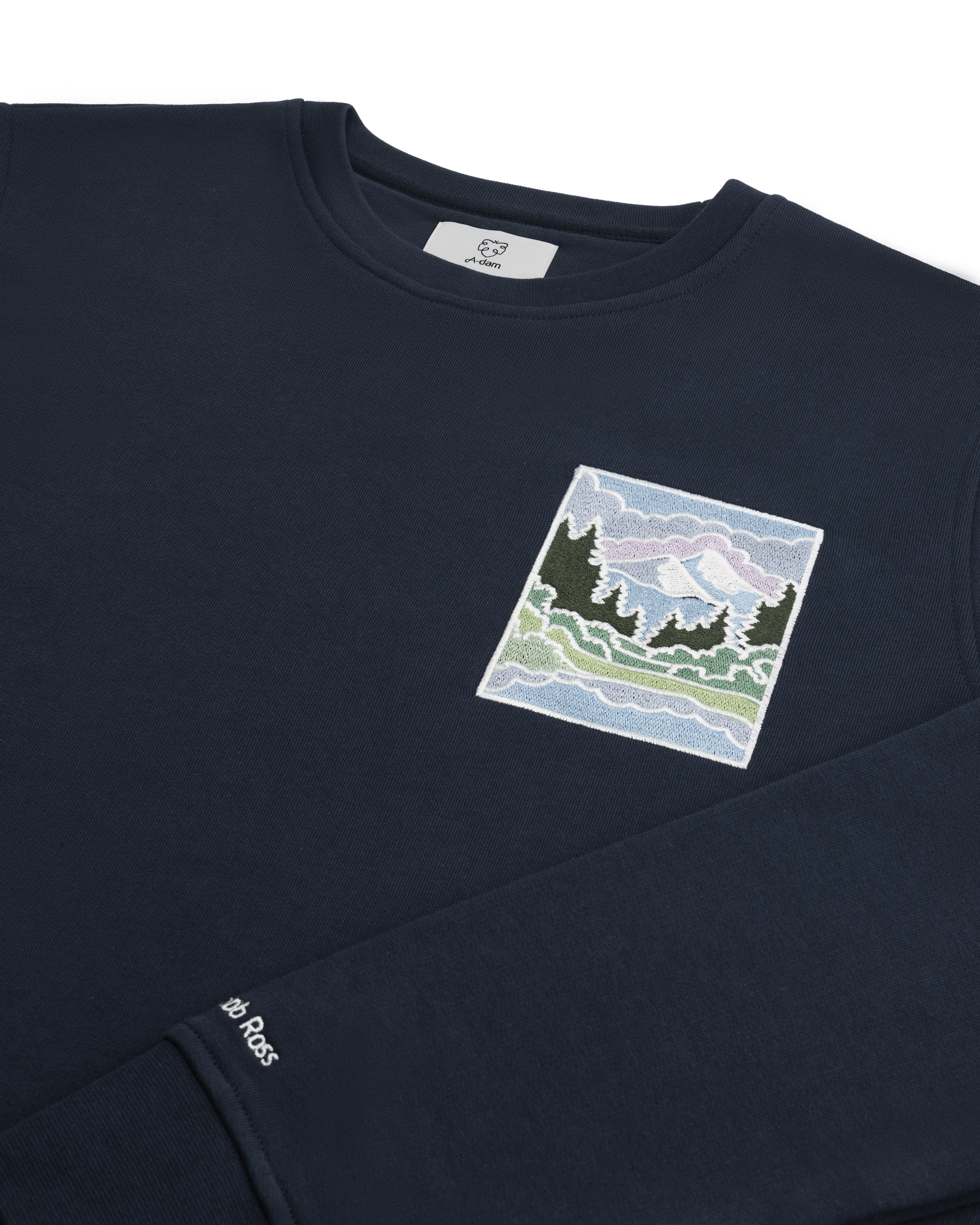 Sweatshirt Bob Ross Painting Emb