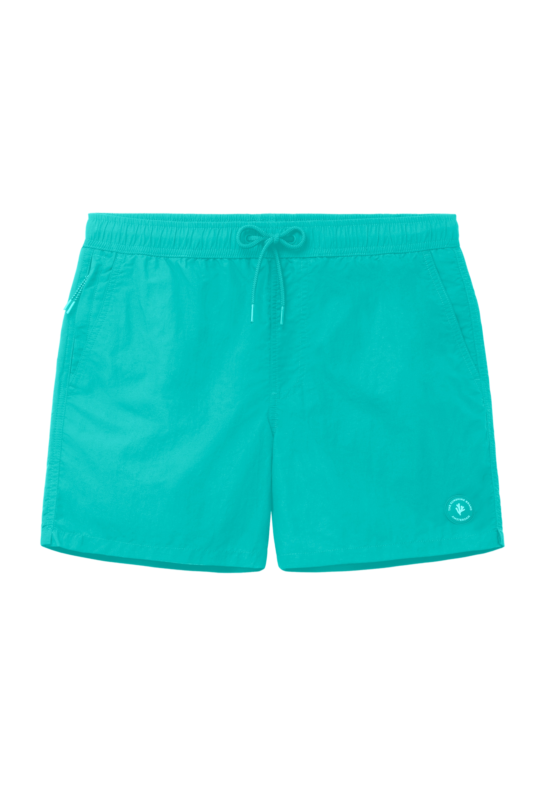 A-Dam x TSB - Nate Quick Dry Swim Shorts solid | blue lagoon